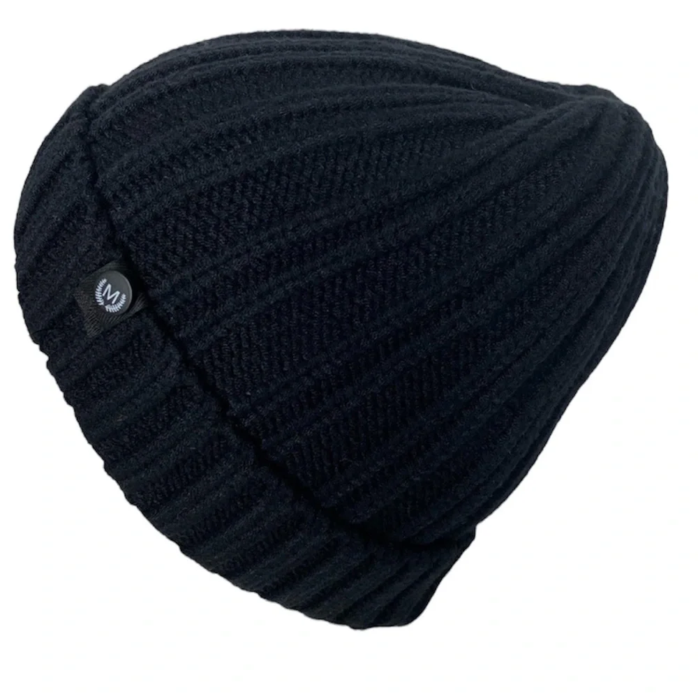 Modena Women's Logo Tab Knit Cuffed Beanie